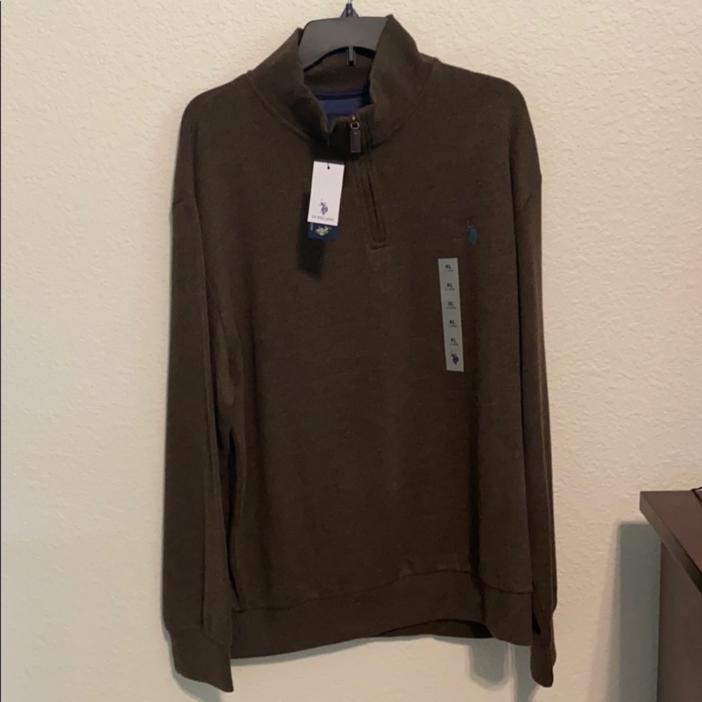 U.S. Polo Assn. Turtleneck Half Zip Sweater